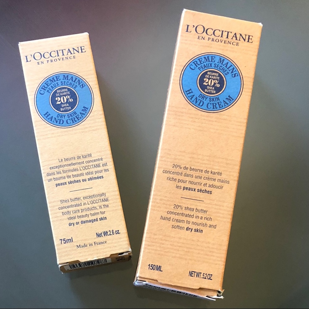 BNWT L’Occitane Shea Butter Hand Cream set